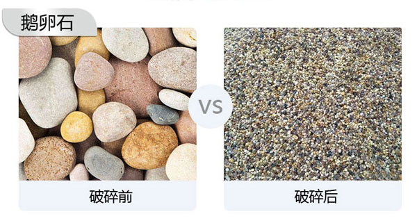 鵝卵石破碎能做石子嗎？會用到哪些設(shè)備？