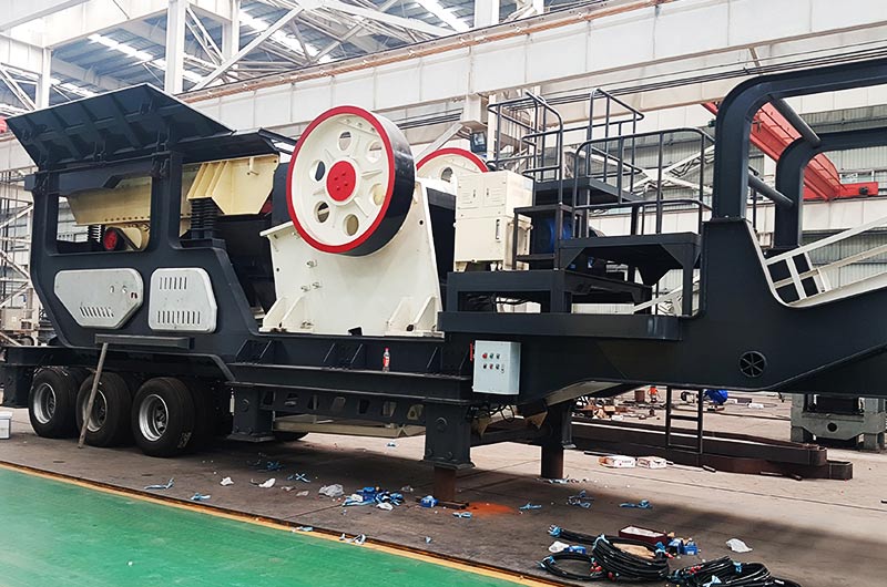 車載流動(dòng)破碎石仔機(jī)，一體式作業(yè)，碎石更輕松