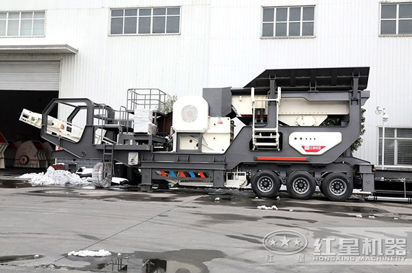 小型車式流動石子粉碎機，小巧輕便但不失專業(yè)