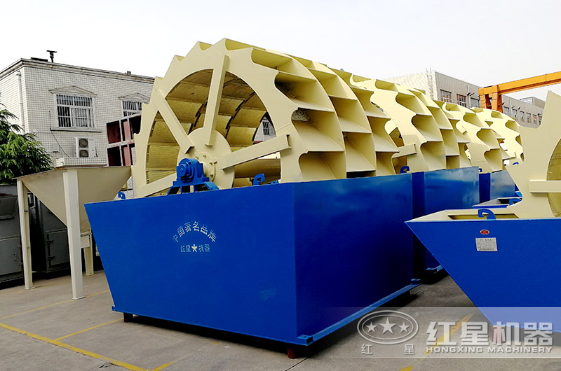 洗石英砂用什么洗？這款輪斗洗砂機效率高還便宜