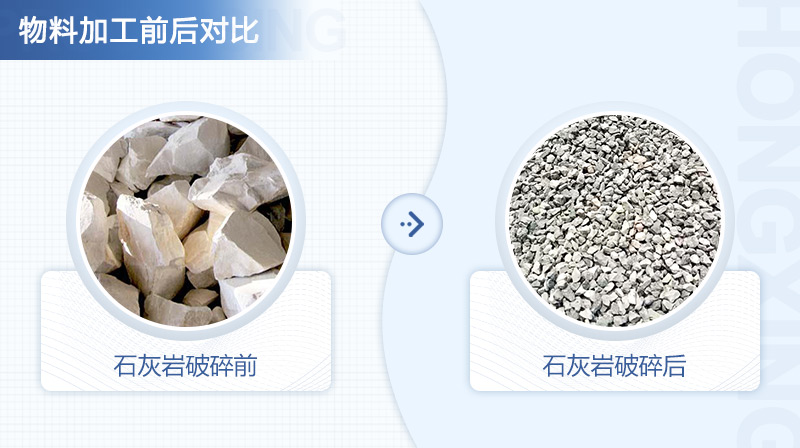 處理石灰?guī)r的日產(chǎn)500方砂石生產(chǎn)線機(jī)器怎樣配？