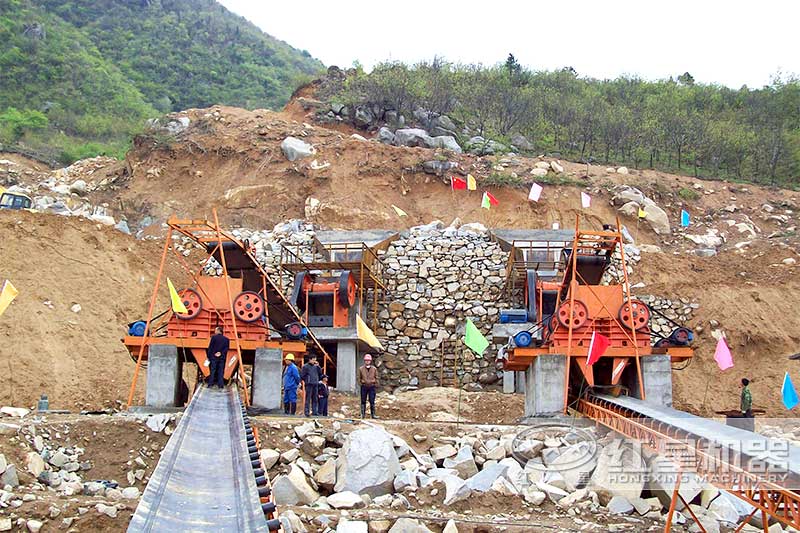 廢棄混凝土再生石子線多少錢一套？鋪路石子一立方價(jià)格多少？