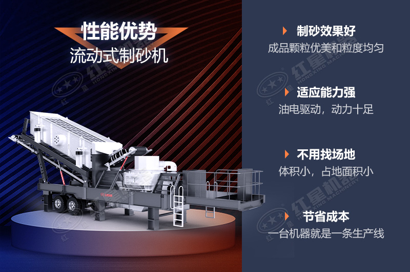 流動制砂機制砂效果好，優(yōu)勢多